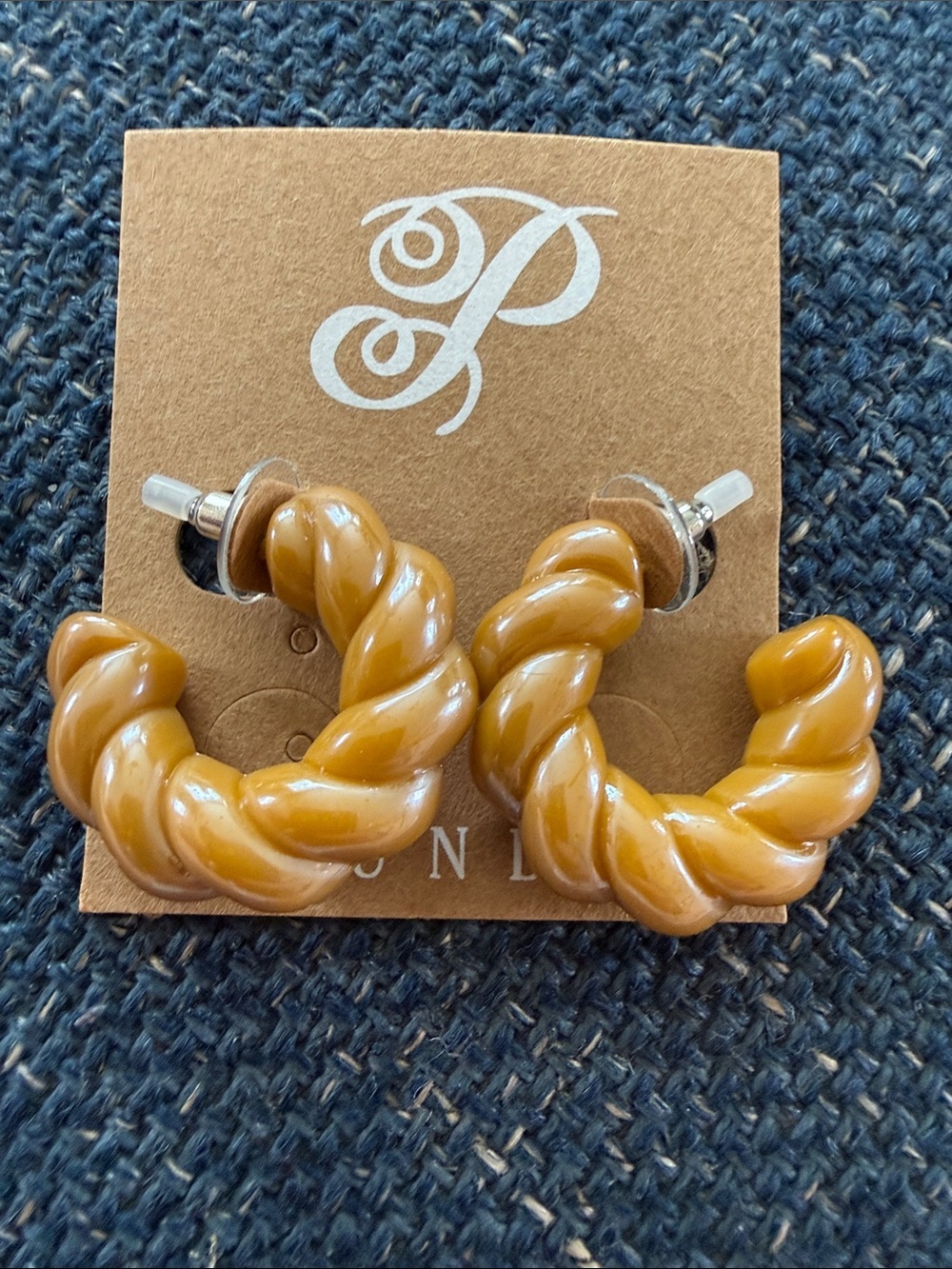 Plunder Twisted Hoop Earrings
